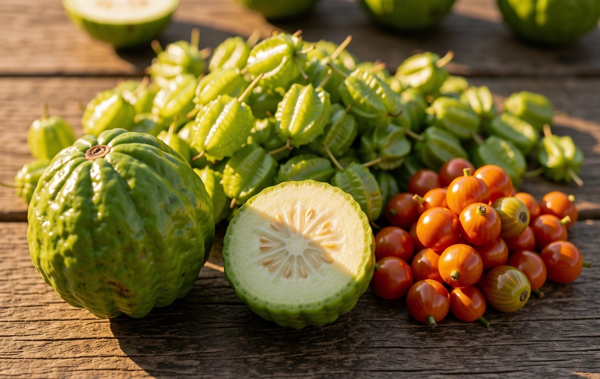 Frutas locales de Colombia